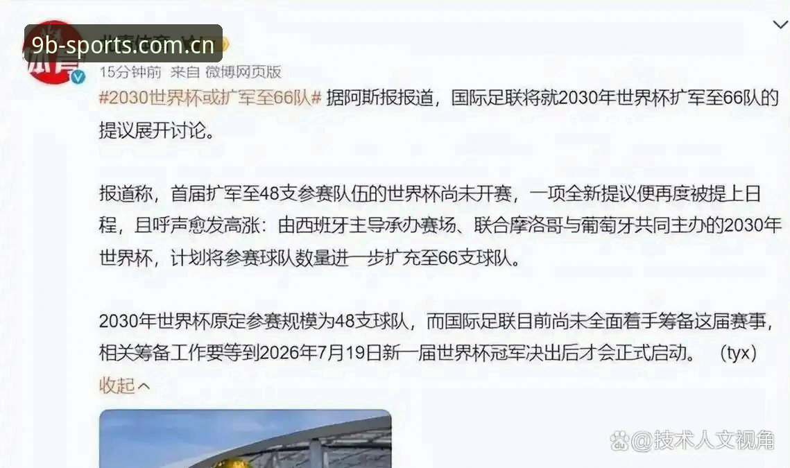 2030世界杯扩军66队操作教程：中国男足如何抓住历史机遇？